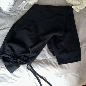 Large mandala scrub pants